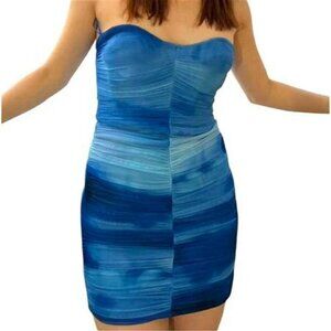 ZARA Blue Mini Dress